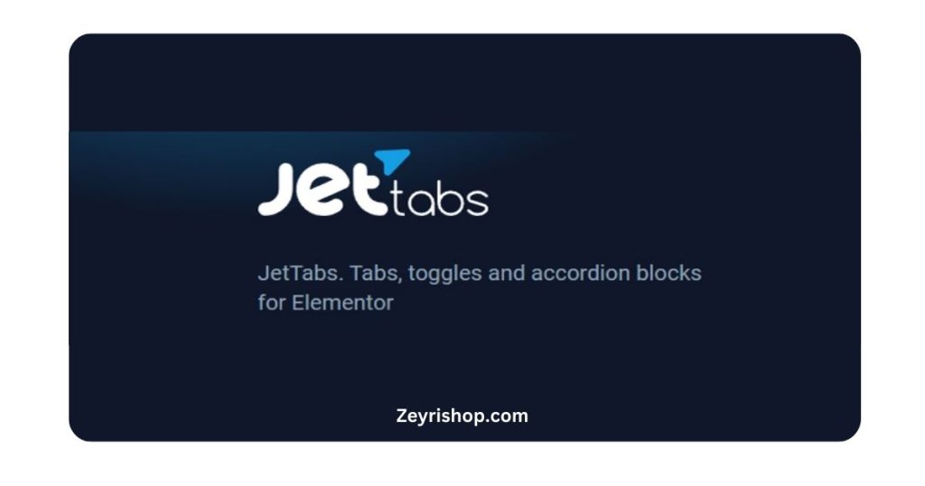JetTabs Free Download WordPress Plugin